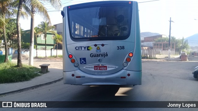 City Transporte Urbano Intermodal - Guarujá 338 na cidade de Guarujá, São Paulo, Brasil, por Jonny Lopes. Número da foto: #6525779.