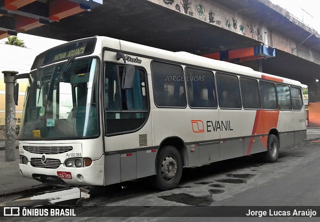 Evanil Transportes e Turismo RJ 132.093 na cidade de Nova Iguaçu, Rio de Janeiro, Brasil, por Jorge Lucas Araújo. Número da foto: #6527019.