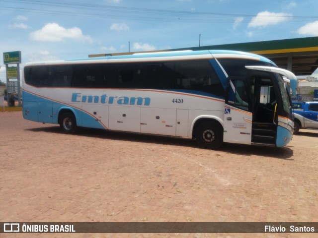 Emtram 4420 na cidade de Barra da Estiva, Bahia, Brasil, por Flávio  Santos. ID da foto: 6527760.