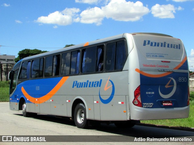Pontual 830 na cidade de Belo Horizonte, Minas Gerais, Brasil, por Adão Raimundo Marcelino. Número da foto: #6527397.