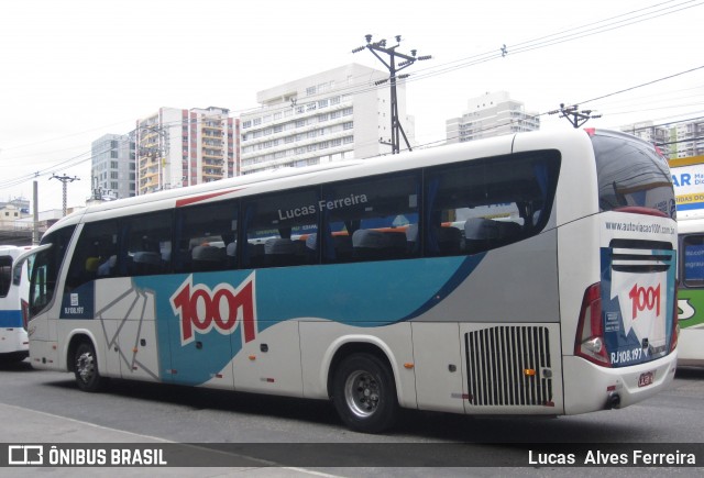 Auto Viação 1001 RJ 108.197 na cidade de Nova Iguaçu, Rio de Janeiro, Brasil, por Lucas Alves Ferreira. ID da foto: 6527725.