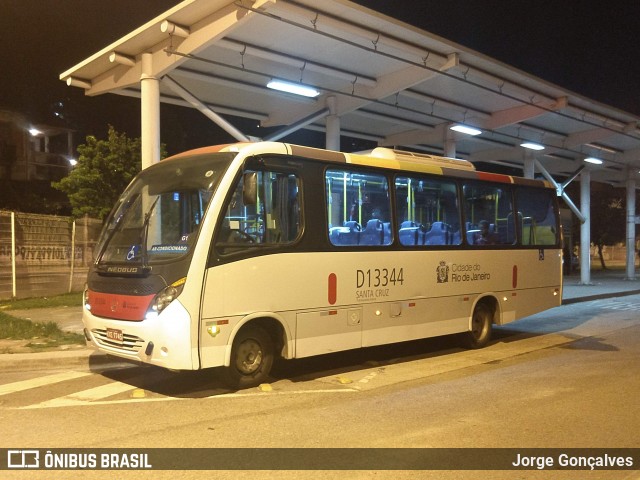 Transportes Barra D13344 na cidade de Rio de Janeiro, Rio de Janeiro, Brasil, por Jorge Gonçalves. ID da foto: 6528162.