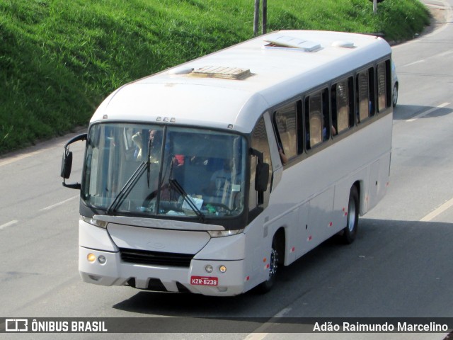 Ônibus Particulares 6238 na cidade de Belo Horizonte, Minas Gerais, Brasil, por Adão Raimundo Marcelino. ID da foto: 6529738.