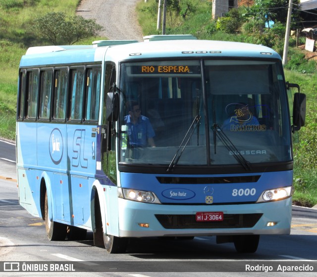 Viação São Luiz 8000 na cidade de Conselheiro Lafaiete, Minas Gerais, Brasil, por Rodrigo  Aparecido. Número da foto: #6529467.