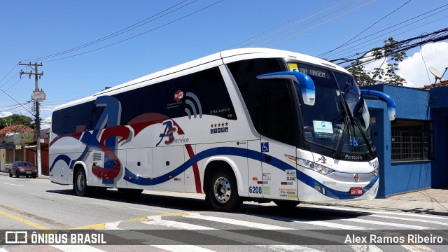 AS Service 6208 na cidade de Pindamonhangaba, São Paulo, Brasil, por Alex Ramos Ribeiro. ID da foto: 6530087.