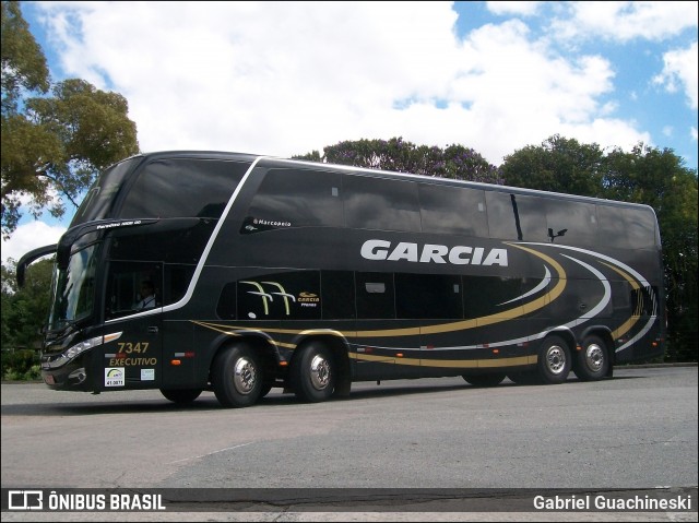 Viação Garcia 7347 na cidade de Curitiba, Paraná, Brasil, por Gabriel Guachineski. Número da foto: #6529643.