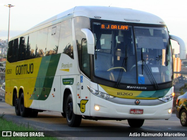 Empresa Gontijo de Transportes 18260 na cidade de Belo Horizonte, Minas Gerais, Brasil, por Adão Raimundo Marcelino. ID da foto: 6529965.