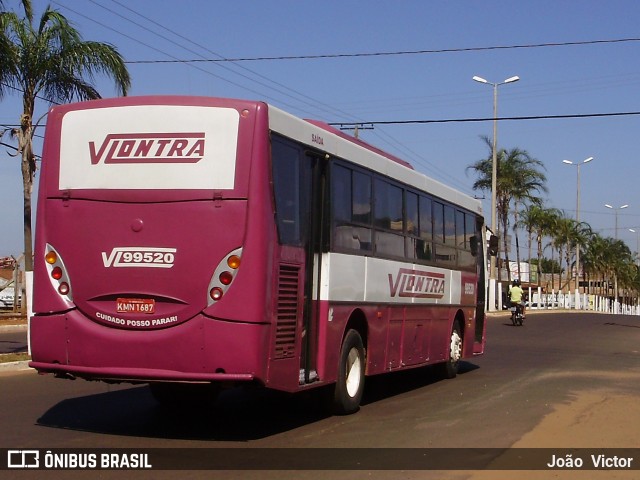 Viação Lontra 99520 na cidade de Araguaína, Tocantins, Brasil, por João Victor. Número da foto: #6528763.
