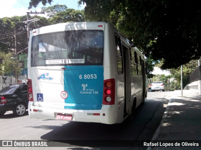 Cooper Líder > A2 Transportes 6 8053 na cidade de São Paulo, São Paulo, Brasil, por Rafael Lopes de Oliveira. ID da foto: 6528246.