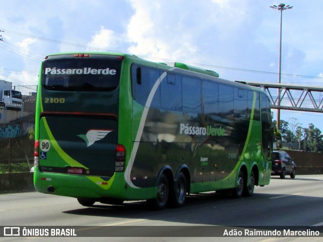 Pássaro Verde 2100 na cidade de Belo Horizonte, Minas Gerais, Brasil, por Adão Raimundo Marcelino. ID da foto: 6529799.