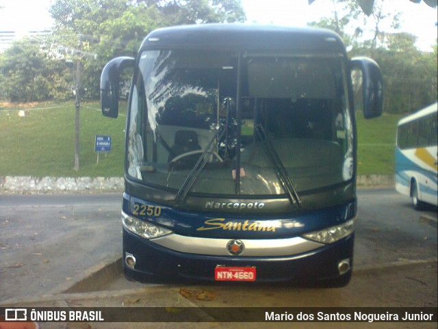 Empresas de Transportes Santana e São Paulo 2250 na cidade de Salvador, Bahia, Brasil, por Mario dos Santos Nogueira Junior. ID da foto: 6528258.