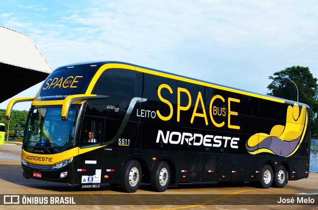 Expresso Nordeste 5511 na cidade de Maringá, Paraná, Brasil, por José Melo. Número da foto: #6528931.