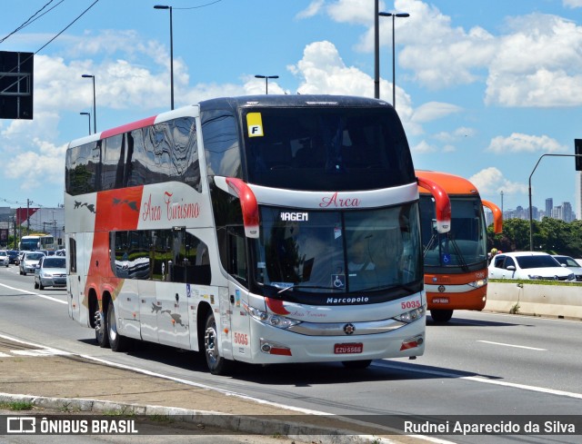 Arca Turismo 5035 na cidade de São Paulo, São Paulo, Brasil, por Rudnei Aparecido da Silva. Número da foto: #6532002.