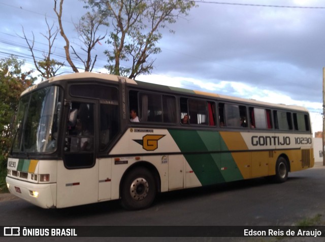 Empresa Gontijo de Transportes 10290 na cidade de Ribeirão das Neves, Minas Gerais, Brasil, por Edson Reis de Araujo. Número da foto: #6530634.