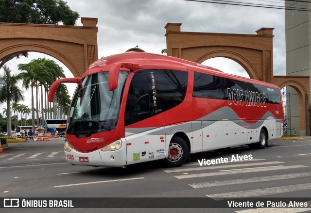 Dois Amigos Turismo 1005 na cidade de Aparecida, São Paulo, Brasil, por Vicente de Paulo Alves. ID da foto: 6530578.