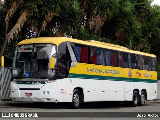 Nacional Expresso 62604 na cidade de Curitiba, Paraná, Brasil, por João Victor. ID da foto: 6531224.