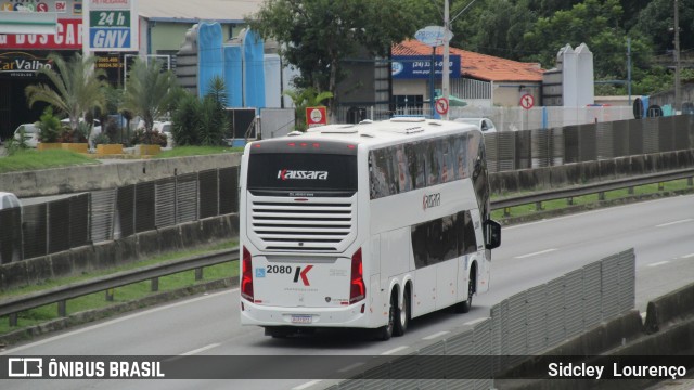 Kaissara - Viação Caiçara 2080 na cidade de Brasil, por Sidcley Lourenço. ID da foto: 6531821.