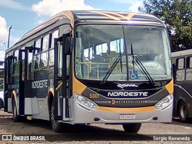 Expresso Nordeste 5301 na cidade de Apucarana, Paraná, Brasil, por Sergio Ravaneda. Número da foto: #6531526.