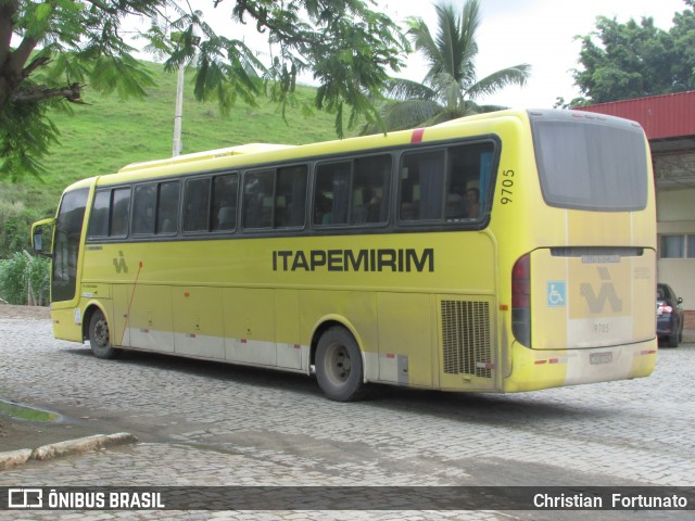 Viação Itapemirim 9705 na cidade de Leopoldina, Minas Gerais, Brasil, por Christian  Fortunato. Número da foto: #6530646.