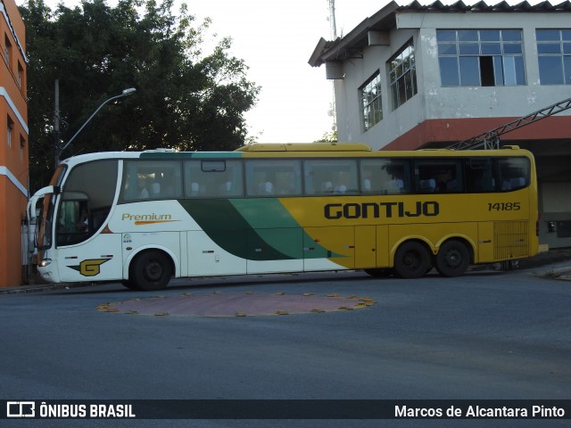 Empresa Gontijo de Transportes 14185 na cidade de Lavras, Minas Gerais, Brasil, por Marcos de Alcantara Pinto. ID da foto: 6530726.