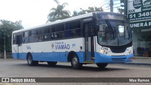 Empresa de Transporte Coletivo Viamão 525 na cidade de Viamão, Rio Grande do Sul, Brasil, por Max Ramos. ID da foto: 6532598.