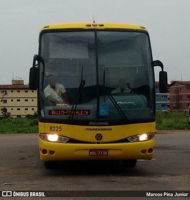 Viação Itapemirim 8225 na cidade de Ananindeua, Pará, Brasil, por Marcos Pina Junior. Número da foto: #6532411.