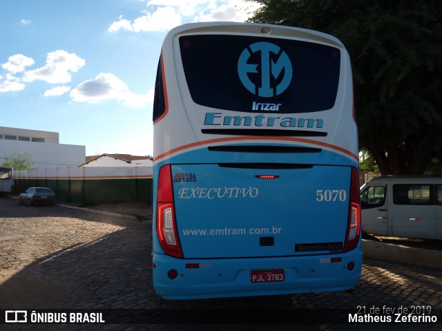 Emtram 5070 na cidade de Irecê, Bahia, Brasil, por Matheus Zeferino. Número da foto: #6532597.
