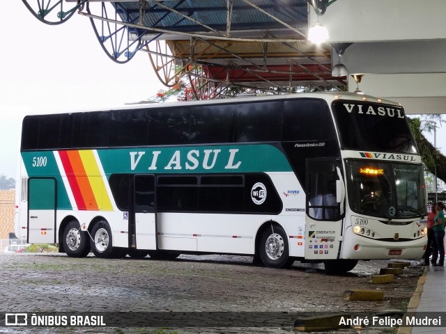 Viasul - Auto Viação Venâncio Aires 5100 na cidade de Joinville, Santa Catarina, Brasil, por André Felipe Mudrei. ID da foto: 6534049.