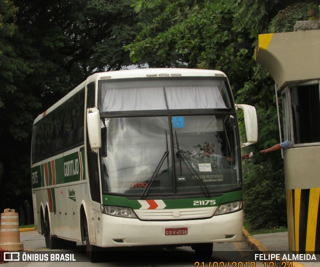 Empresa Gontijo de Transportes 21175 na cidade de São Paulo, São Paulo, Brasil, por FELIPE ALMEIDA. ID da foto: 6532690.