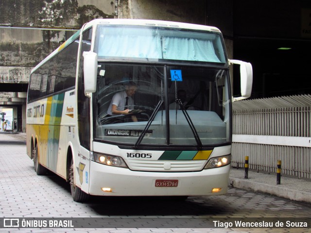 Empresa Gontijo de Transportes 16005 na cidade de Belo Horizonte, Minas Gerais, Brasil, por Tiago Wenceslau de Souza. ID da foto: 6534328.