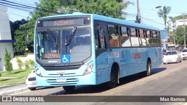 Empresa de Transporte Coletivo Viamão 8352 na cidade de Viamão, Rio Grande do Sul, Brasil, por Max Ramos. ID da foto: 6532620.