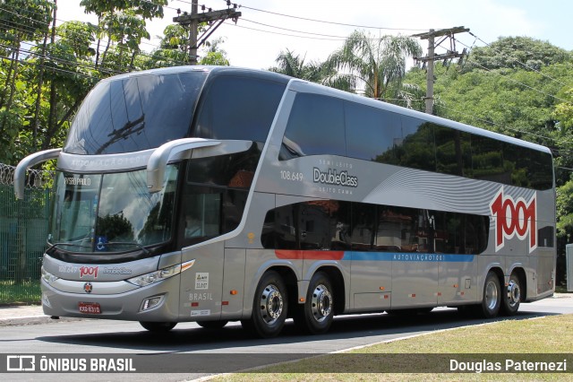 Auto Viação 1001 RJ 108.649 na cidade de São Paulo, São Paulo, Brasil, por Douglas Paternezi. Número da foto: #6533133.