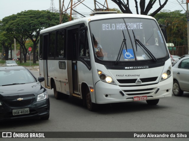 Ônibus Particulares HKH0338 na cidade de Contagem, Minas Gerais, Brasil, por Paulo Alexandre da Silva. Número da foto: #6534258.