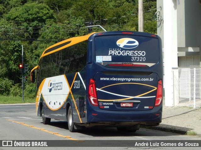 Viação Progresso 37320 na cidade de Juiz de Fora, Minas Gerais, Brasil, por André Luiz Gomes de Souza. ID da foto: 6534745.