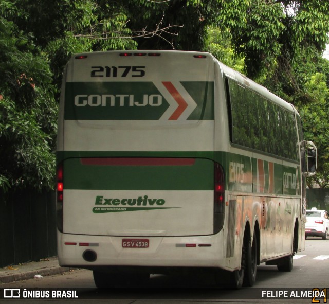 Empresa Gontijo de Transportes 21175 na cidade de São Paulo, São Paulo, Brasil, por FELIPE ALMEIDA. ID da foto: 6532692.