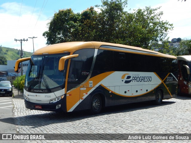 Viação Progresso 37320 na cidade de Juiz de Fora, Minas Gerais, Brasil, por André Luiz Gomes de Souza. ID da foto: 6534724.