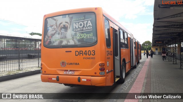Cristo Rei > CCD Transporte Coletivo > SPE Via Mobilidade S/A DR403 na cidade de Curitiba, Paraná, Brasil, por Lucas Weber Calizario. Número da foto: #6533522.