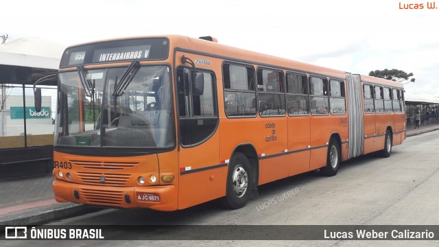 Empresa Cristo Rei > CCD Transporte Coletivo DR403 na cidade de Curitiba, Paraná, Brasil, por Lucas Weber Calizario. ID da foto: 6533523.