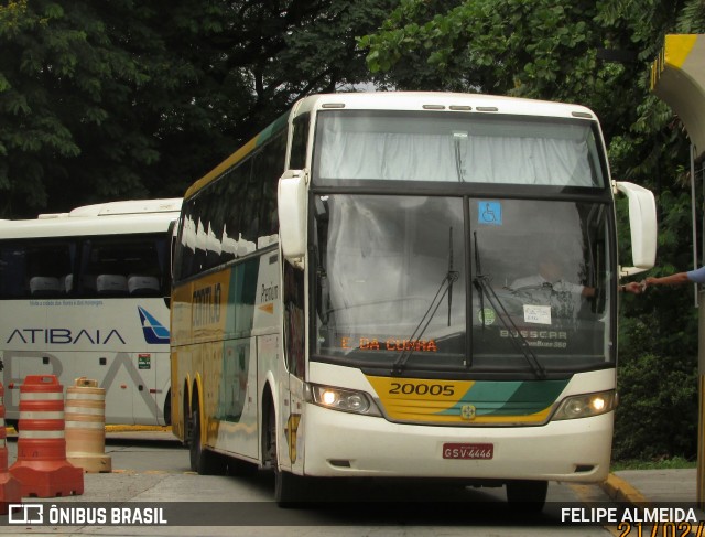 Empresa Gontijo de Transportes 20005 na cidade de São Paulo, São Paulo, Brasil, por FELIPE ALMEIDA. ID da foto: 6537318.