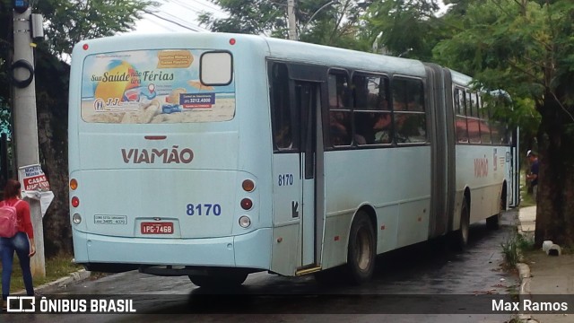 Empresa de Transporte Coletivo Viamão 8170 na cidade de Viamão, Rio Grande do Sul, Brasil, por Max Ramos. ID da foto: 6536976.