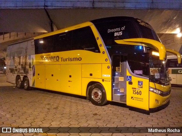 Severo Turismo 1560 na cidade de Belo Horizonte, Minas Gerais, Brasil, por Matheus Rocha. Número da foto: #6535738.