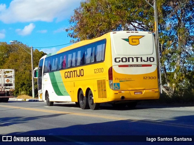 Empresa Gontijo de Transportes 12300 na cidade de Eunápolis, Bahia, Brasil, por Iago Santos Santana. ID da foto: 6535530.