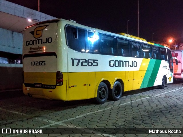 Empresa Gontijo de Transportes 17265 na cidade de Belo Horizonte, Minas Gerais, Brasil, por Matheus Rocha. Número da foto: #6537530.
