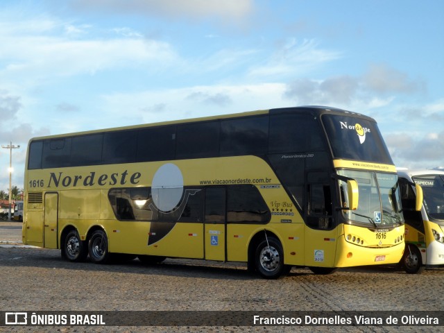 Viação Nordeste 1616 na cidade de São Gonçalo do Amarante, Rio Grande do Norte, Brasil, por Francisco Dornelles Viana de Oliveira. Número da foto: #6537514.