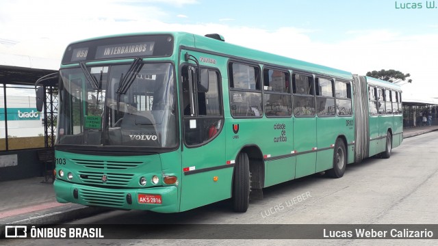Cristo Rei > CCD Transporte Coletivo > SPE Via Mobilidade S/A DR103 na cidade de Curitiba, Paraná, Brasil, por Lucas Weber Calizario. Número da foto: #6536777.