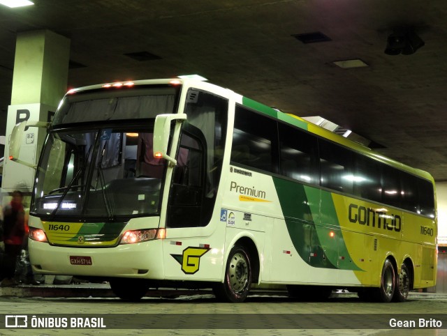 Empresa Gontijo de Transportes 11640 na cidade de Belo Horizonte, Minas Gerais, Brasil, por Gean Brito. Número da foto: #6536991.