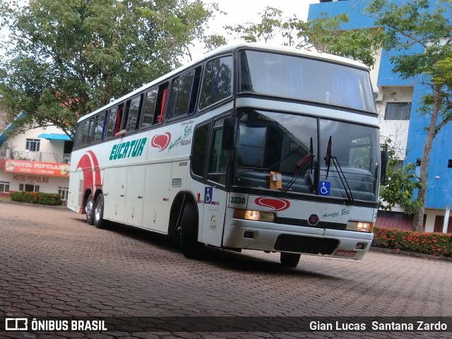 Eucatur - Empresa União Cascavel de Transportes e Turismo 3330 na cidade de Ji-Paraná, Rondônia, Brasil, por Gian Lucas  Santana Zardo. Número da foto: #6537309.