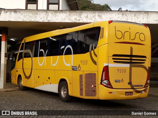 Brisa Ônibus 9110 na cidade de Ouro Preto, Minas Gerais, Brasil, por Daniel Gomes. Número da foto: #6535343.