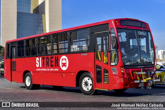 SiTren U-177 na cidade de Guadalajara, Jalisco, México, por José Manuel Núñez Cebada. ID da foto: 6539829.