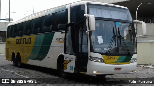 Empresa Gontijo de Transportes 12245 na cidade de Belo Horizonte, Minas Gerais, Brasil, por Fabri Ferreira. ID da foto: 6540080.